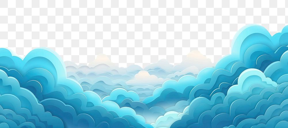PNG Sky clouds border backgrounds outdoors nature.
