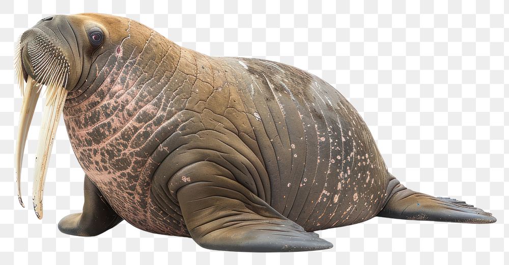 PNG Walrus walrus reptile animal.
