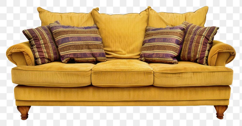 PNG Sectional sofa furniture cushion pillow.