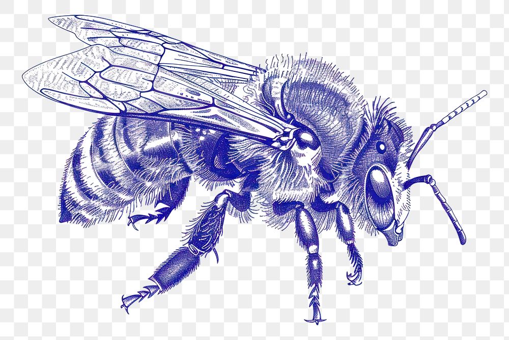 PNG Bee drawing animal insect
