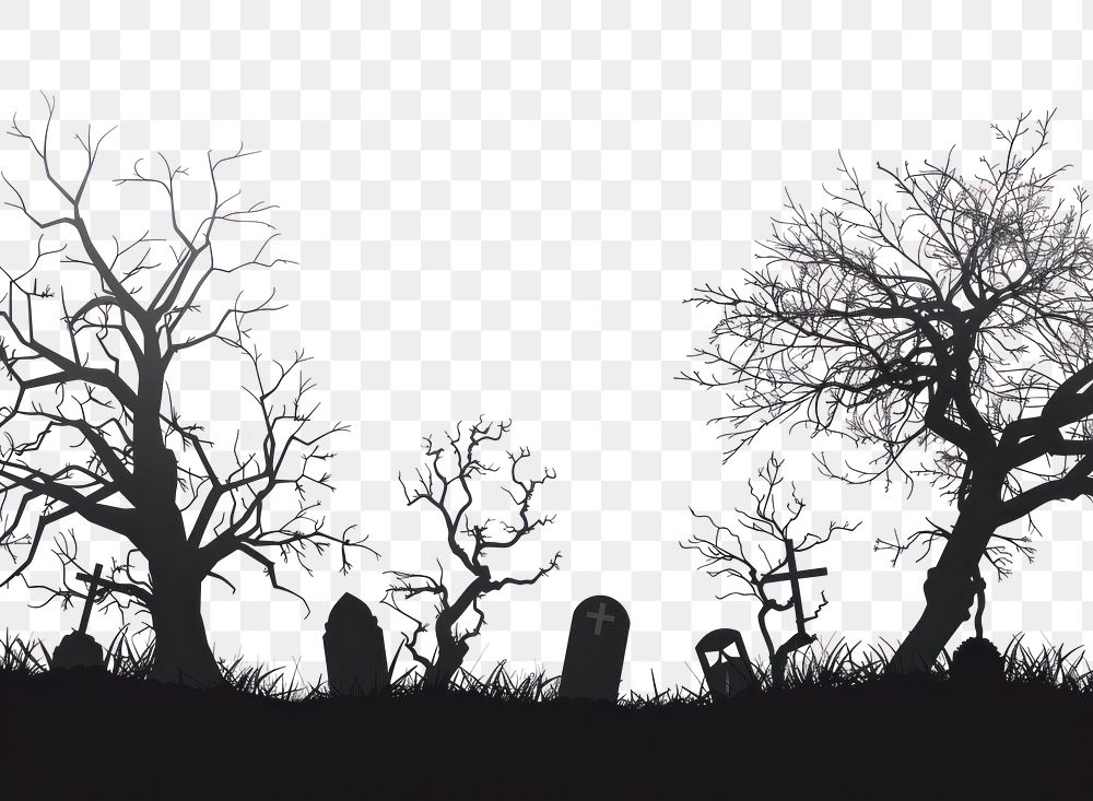 Graveyard Drawing Images | Free Photos, PNG Stickers, Wallpapers ...