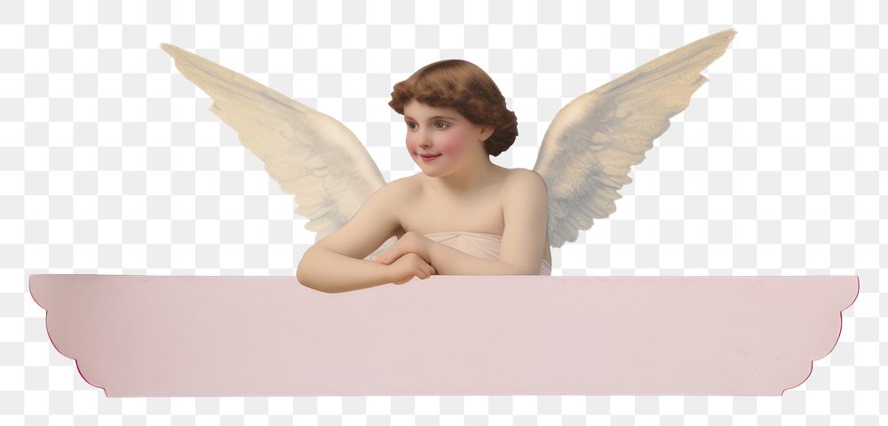 PNG Cupid angel archangel person.
