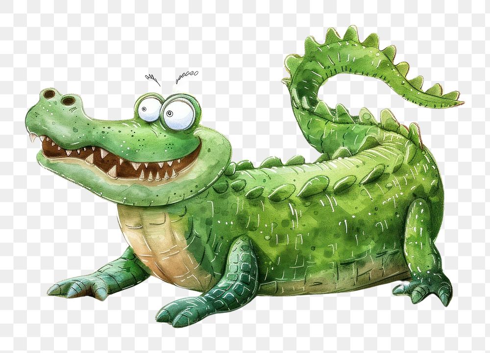 PNG  Safari crocodile alligator reptile animal.