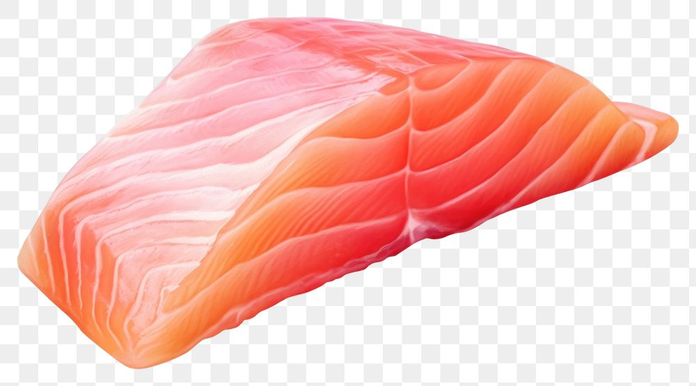 PNG Sashimi seafood salmon animal.