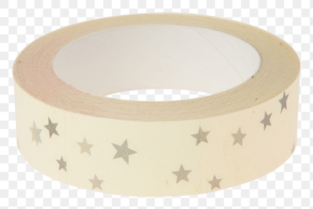 PNG Adhesive tape is stuck on star sparkle ephemera collage white background circle shape.