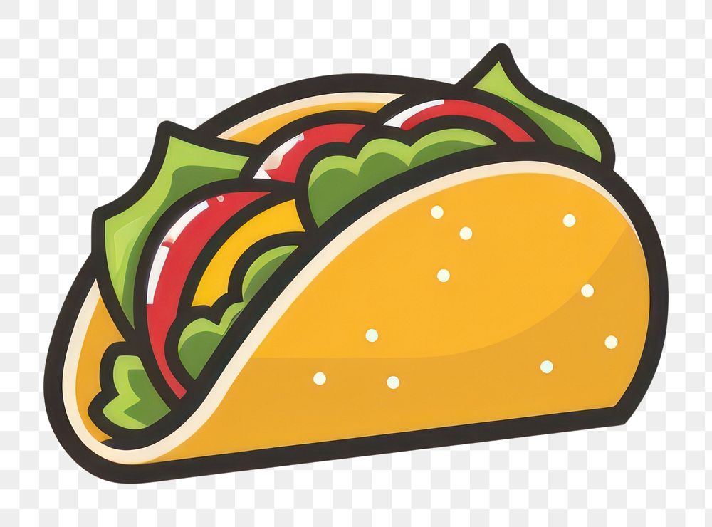PNG Logo of taco food freshness sandwich.