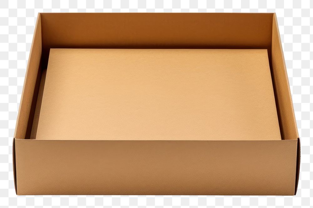 PNG Paper box open cardboard carton white background