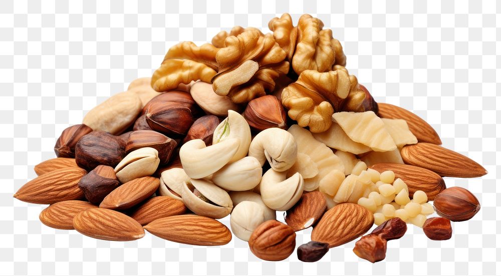 Mix of nuts and dry fruits almond food seed.