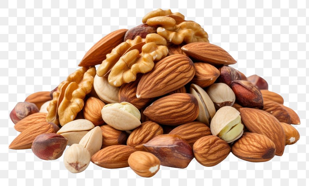 Mix of nuts and dry fruits almond food plant