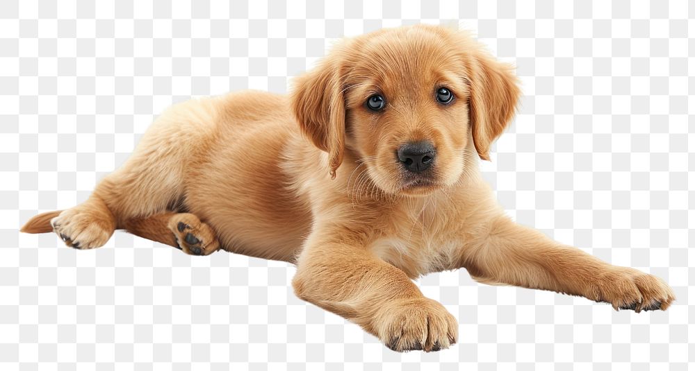 PNG Beg baby golden dog animal mammal puppy.