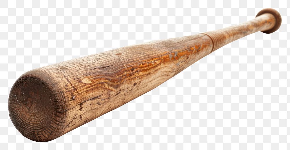 PNG Baseball bat white background softball weaponry.