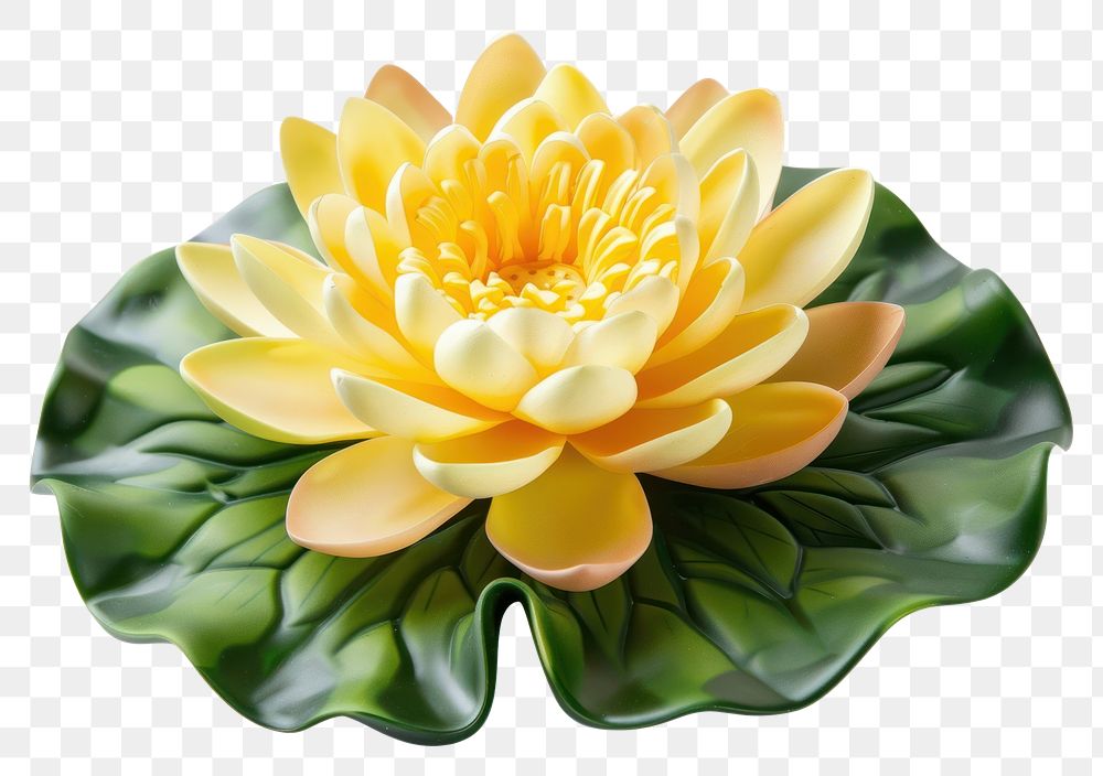 PNG Yellow lotus flower dahlia petal.