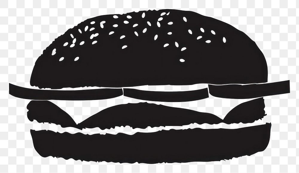 PNG Hamburger silhouette clip art clothing stencil apparel.