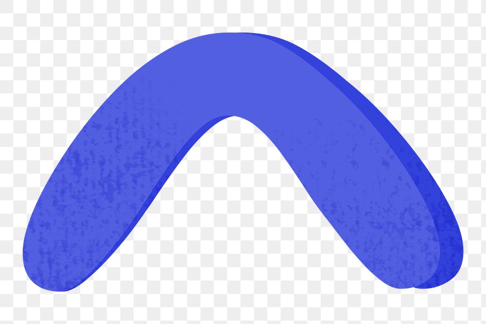 PNG blue circumflex sign, transparent background