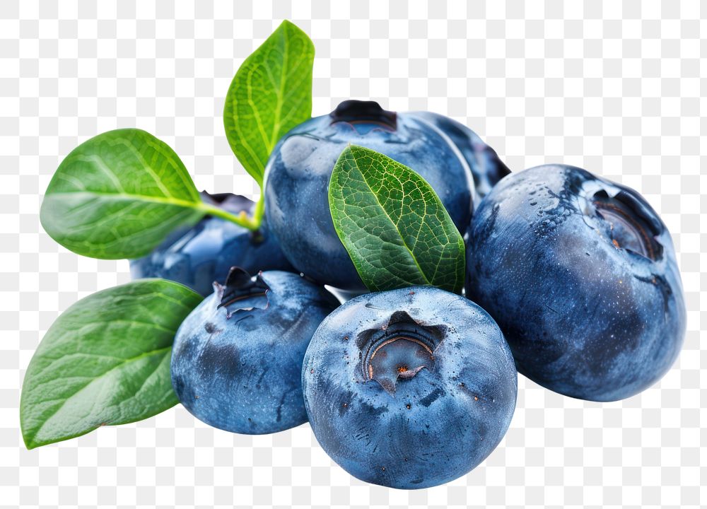 PNG Blueberry berry blueberry fruit plant.