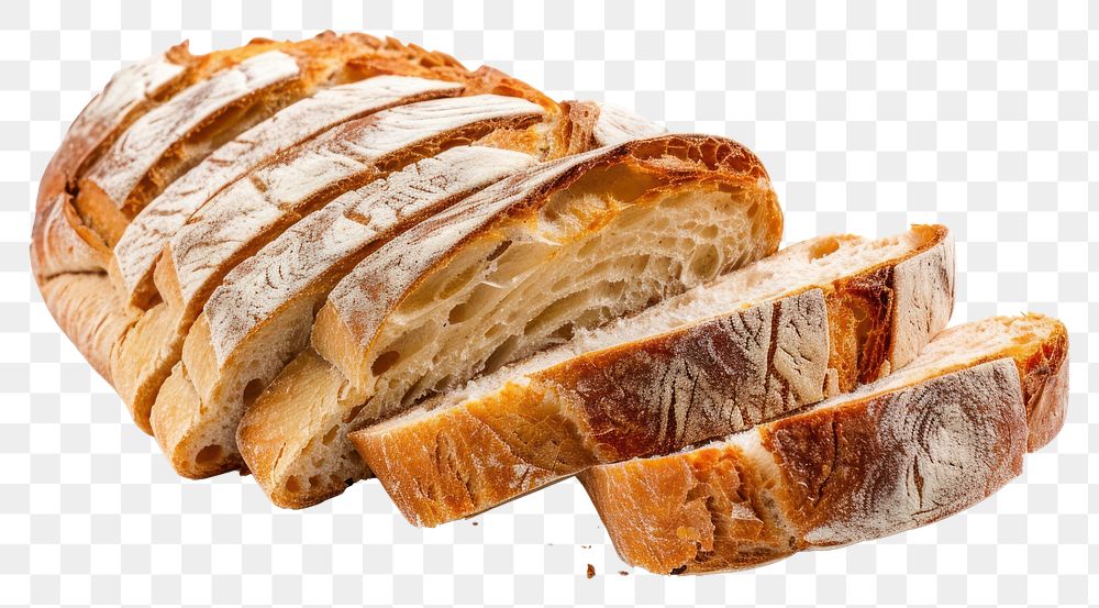 PNG Sliced Sourdough Bread bread sourdough slice.