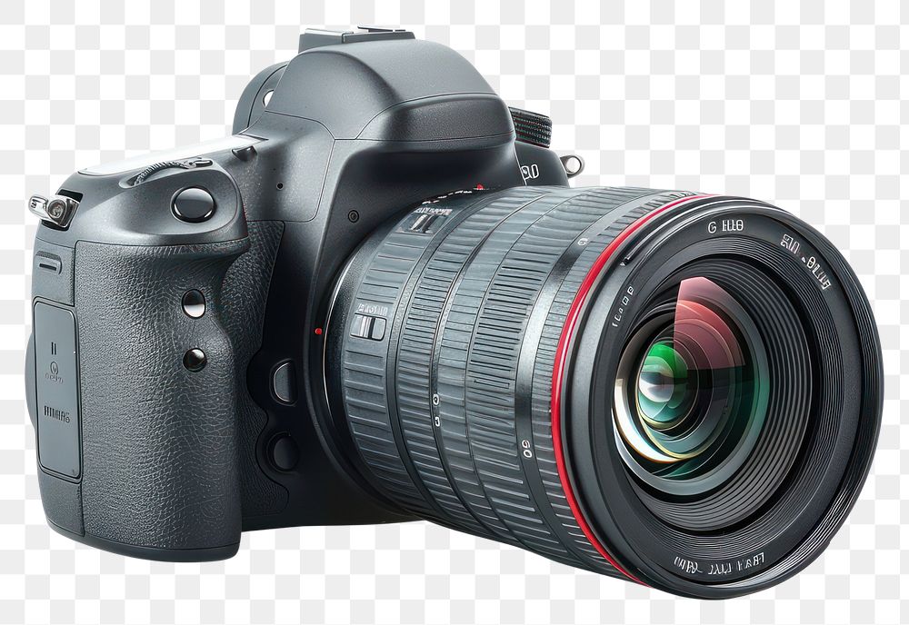 PNG  Professional DSLR camera electronics digital camera video camera.