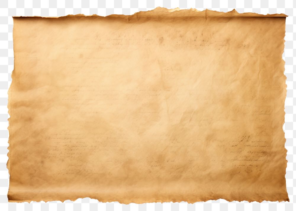 PNG Parchment sheet backgrounds document paper. 