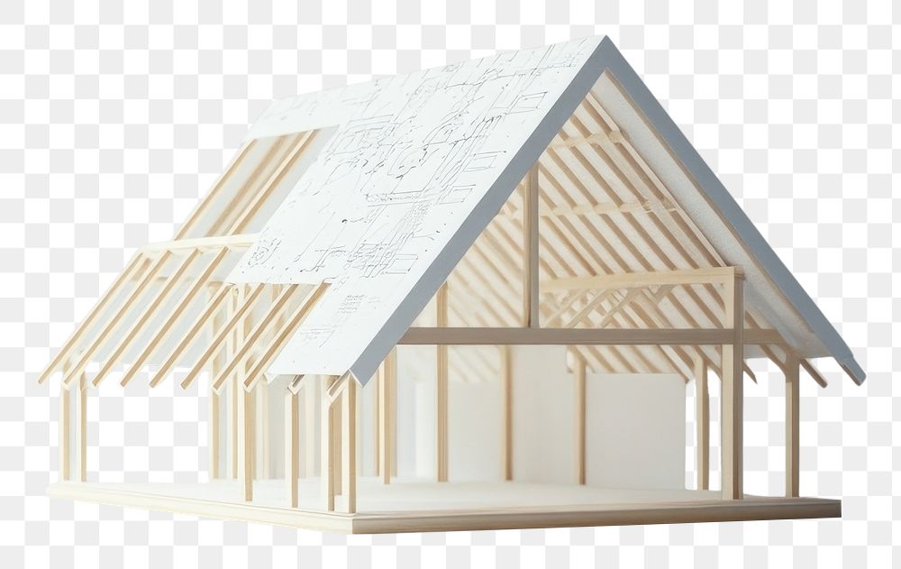 PNG Simple house roof construction architecture blueprint architectural.