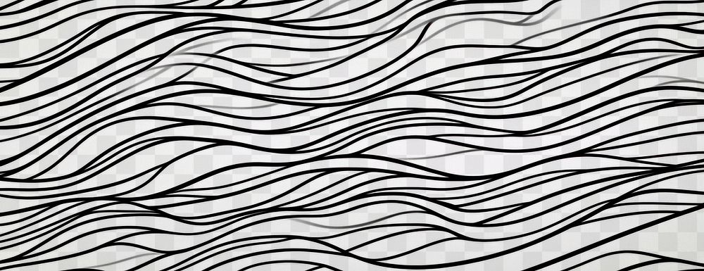 PNG Black thin lines pattern design white.