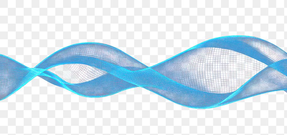 PNG Blue wavy line pattern design wave.