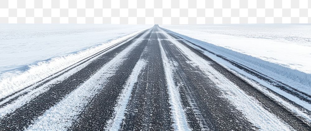 PNG Snow landscape horizon white.