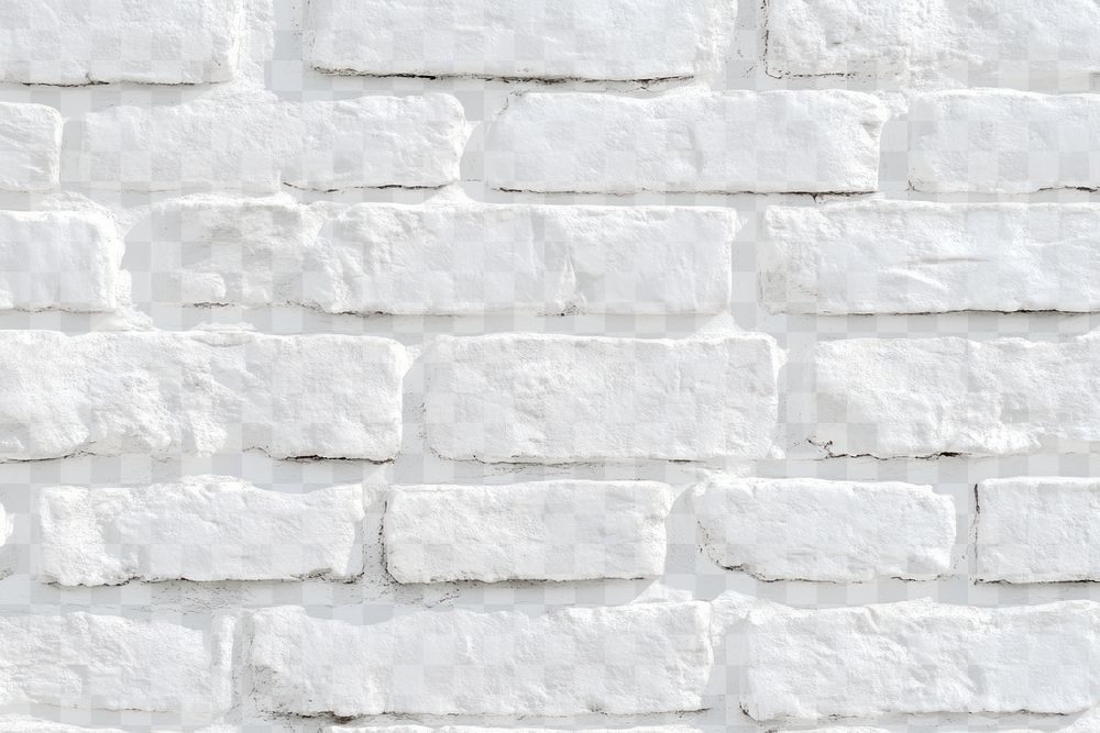 PNG White brick wall background texture architecture wall texture.