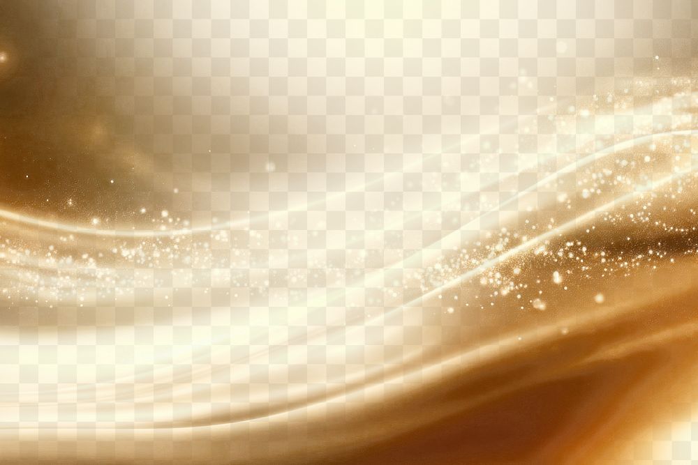 PNG Gradient background gold and light gold shimmering sparkling sunlight.