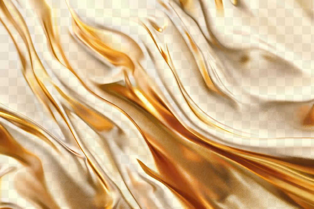 PNG Gold background silk luxurious.