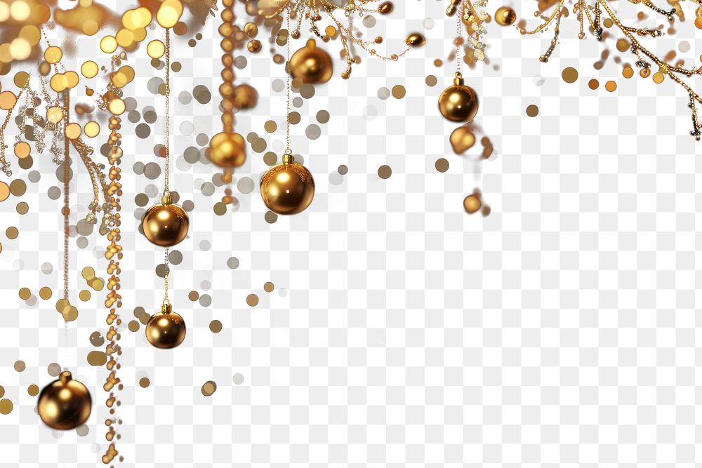 PNG Background decoration christmas elegant.