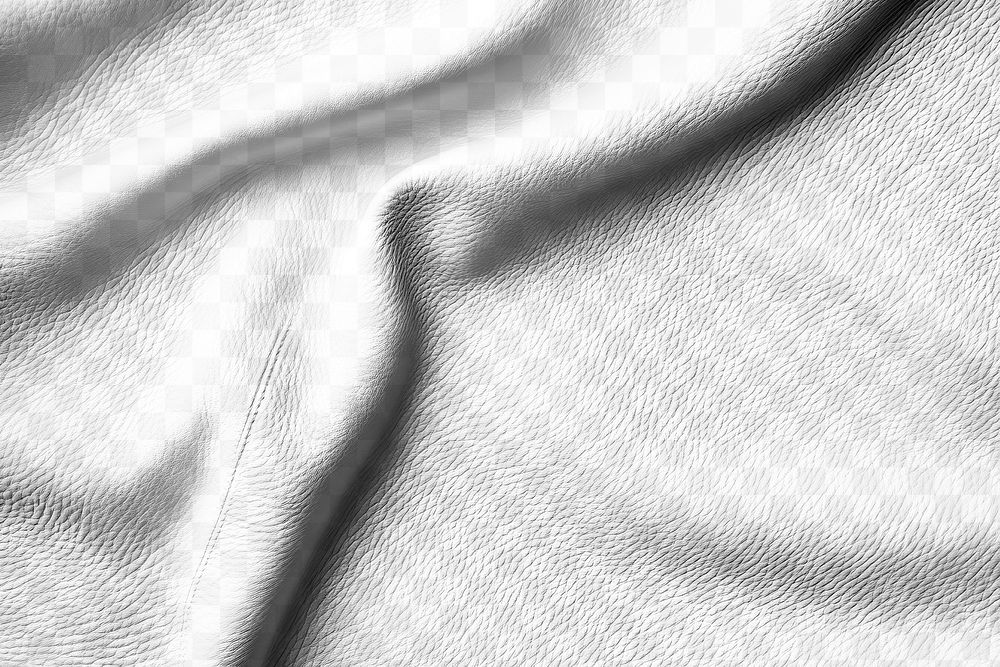 PNG White-gray leather textured background abstract material.