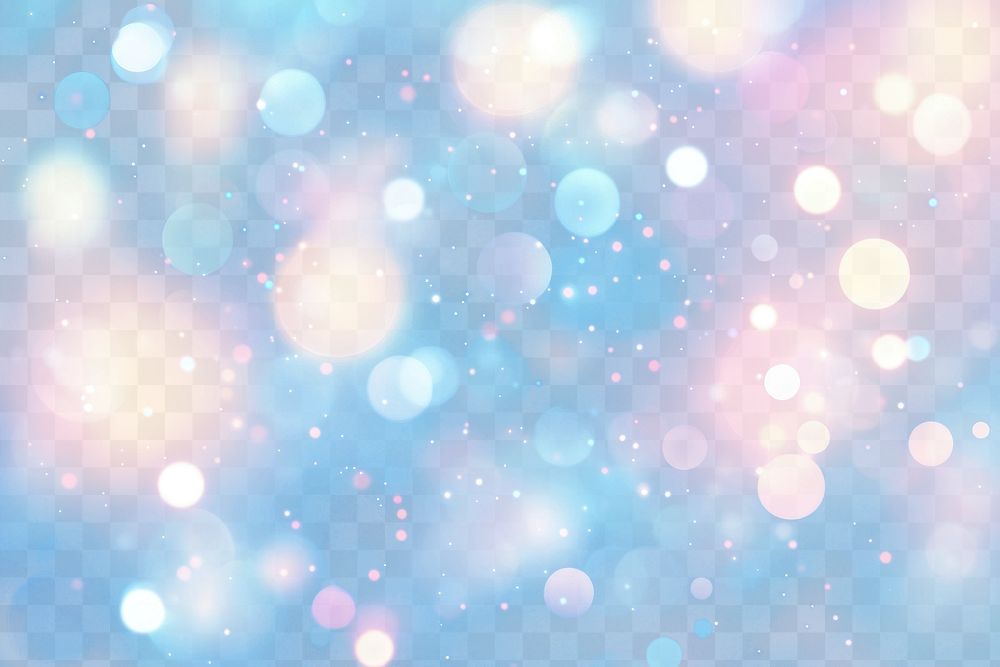 PNG Blue bokeh light background atmosphere lighting graphics.