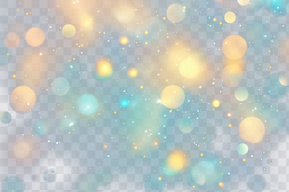 PNG Pastel yellow blurred bokeh light background lights illustration bokeh lights.