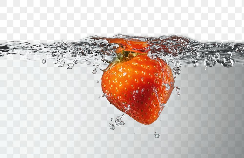 PNG Red Strawberry strawberry photography splash.