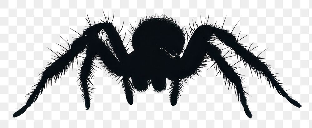 PNG Spider silhouette background arachnid white.