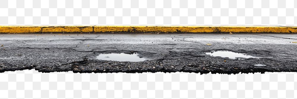 PNG Real old asphalt road outdoors ground yellow.