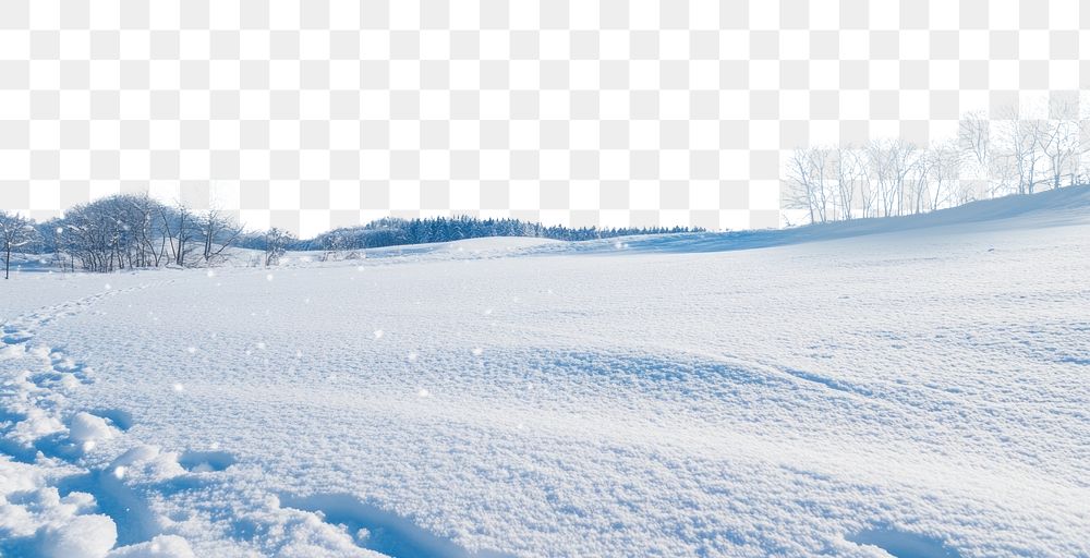 PNG Serene snowy winter landscape