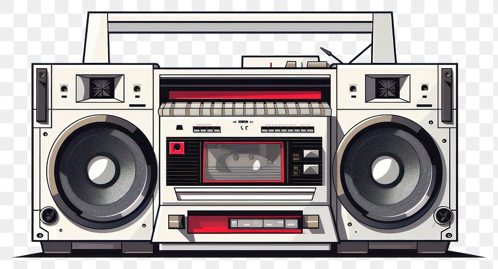 PNG Electronics boombox stereo radio. 