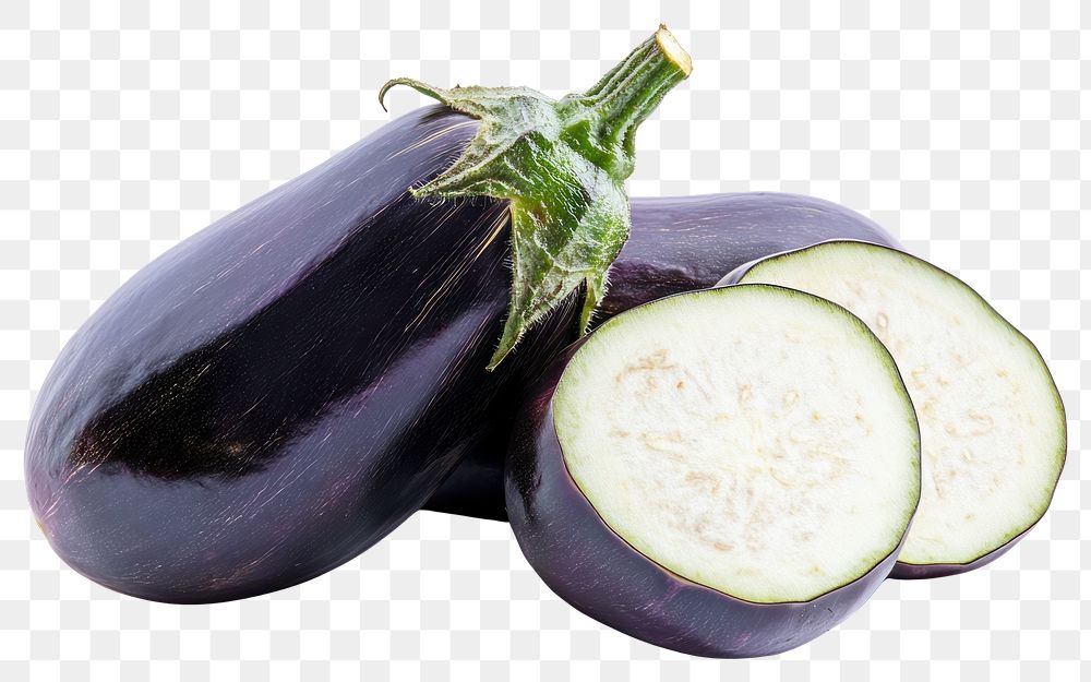 PNG Eggplants vegetable eggplant fresh.