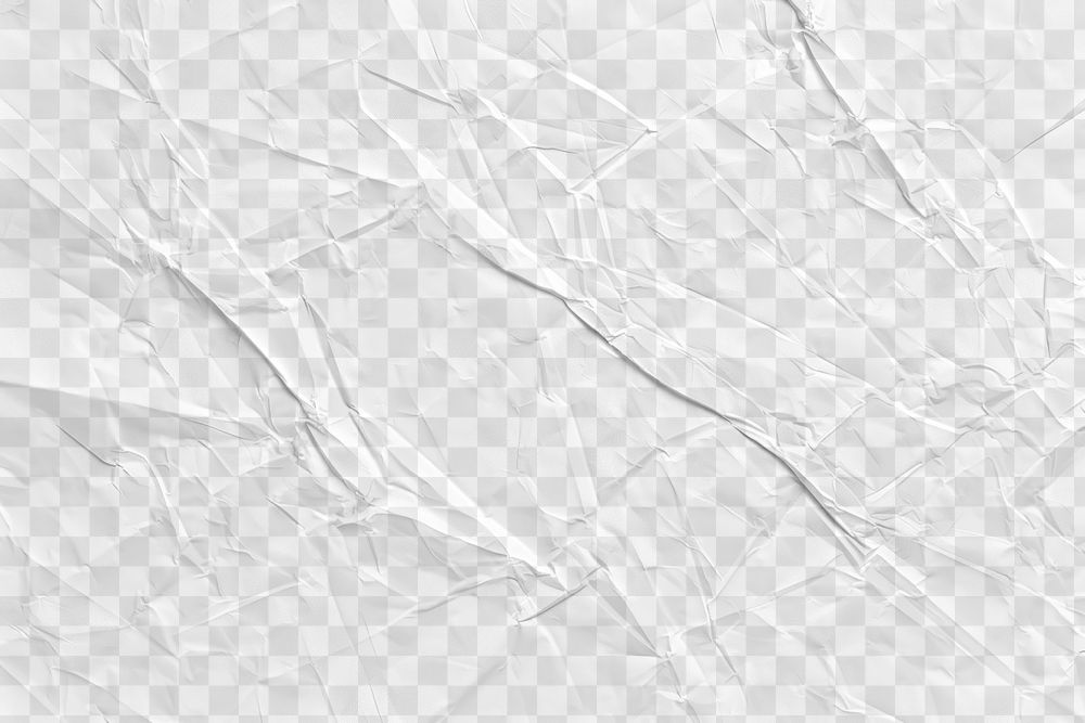 PNG White paper texture background crumpled design abstract.