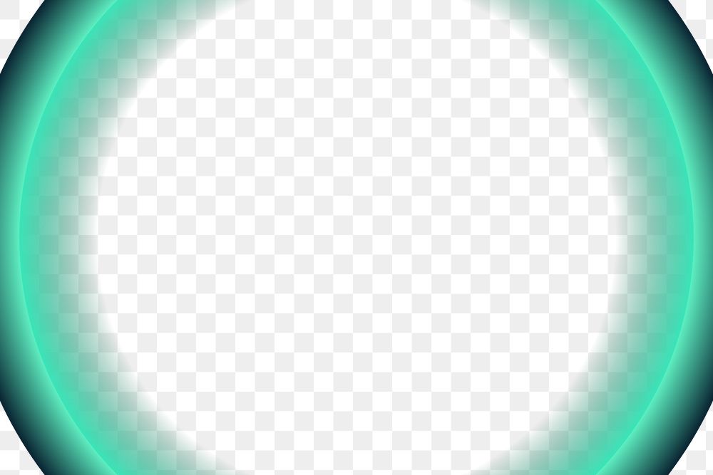 PNG Vibrant glowing circular  gradient overlay effect, transparent background