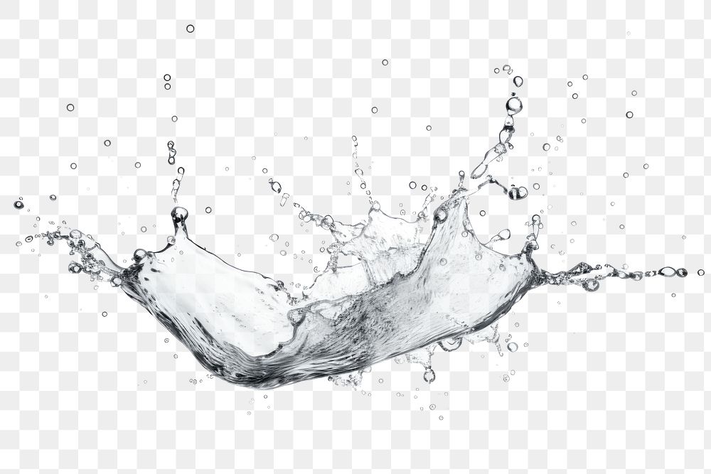 PNG Splashing water backgrounds splattered simplicity. 