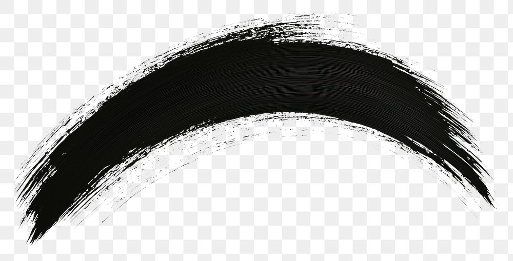 PNG Black brush stroke black black brush stroke minimalist.