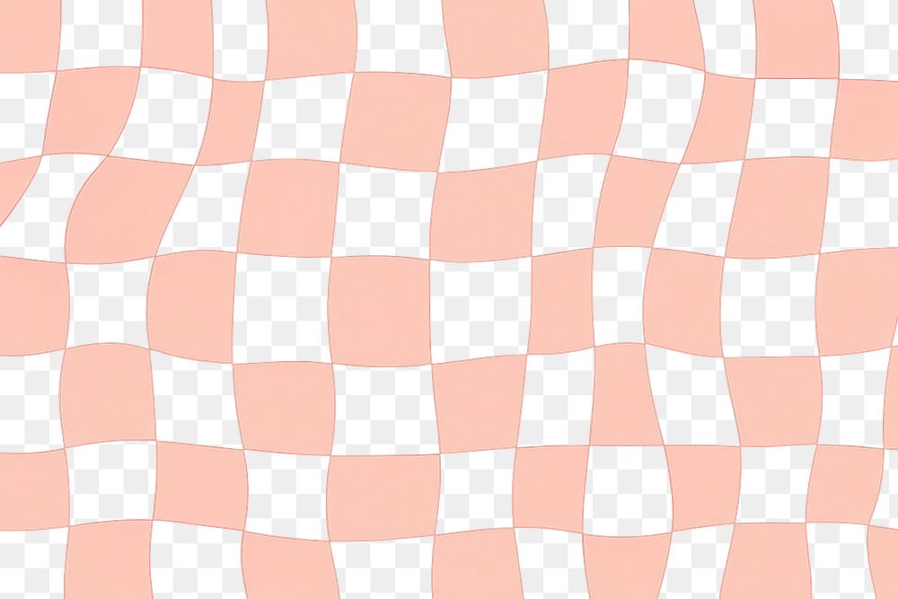 PNG Wavy checkered pattern colors pink tablecloth.