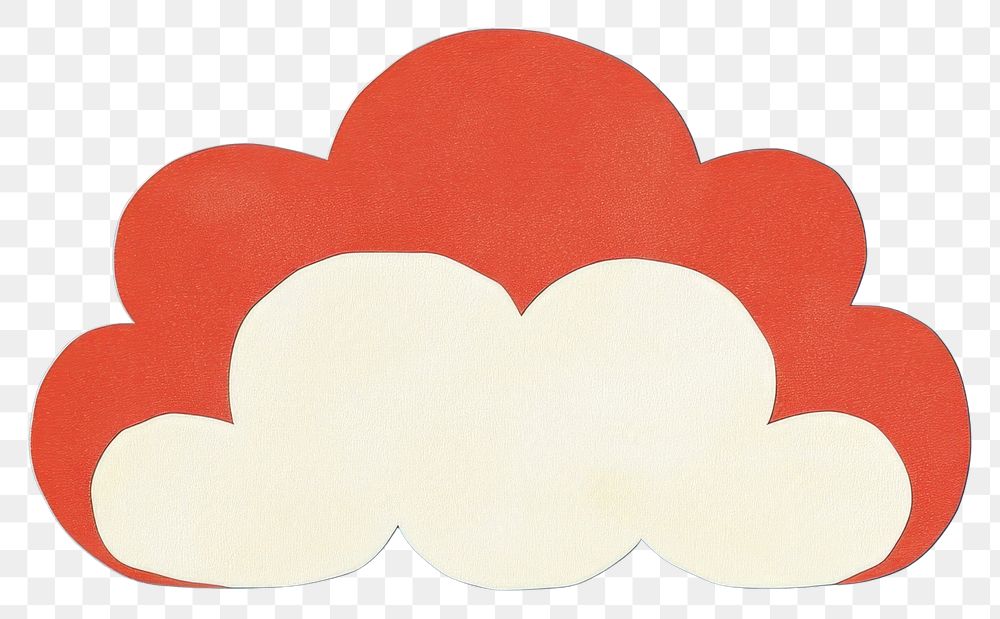 PNG Papercut chinese cloud background simple white.