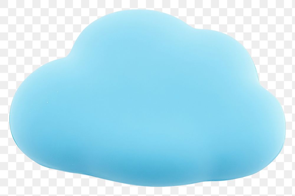 PNG Light blue Cloud minimal simple cloud.