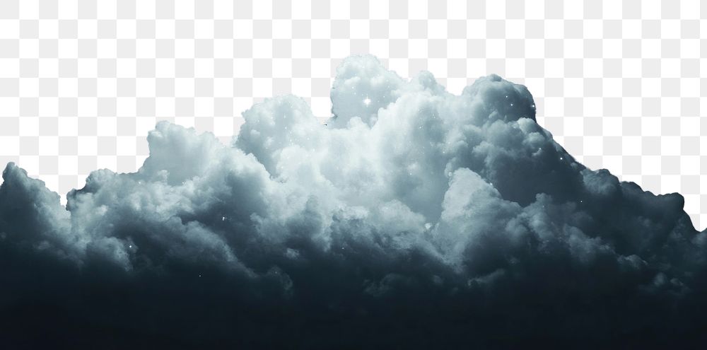 PNG White cloud clouds background night.