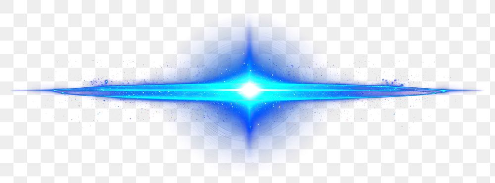 PNG Cyber wave light element glowing horizon space.