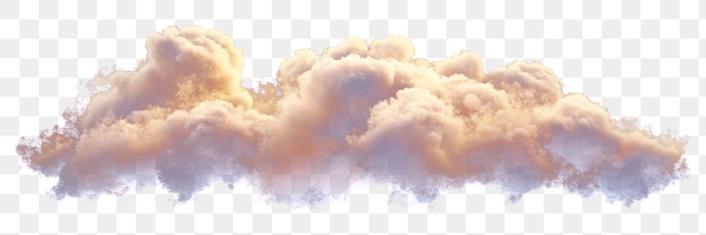 PNG Feathered stratocumulus soft clouds background weather scene.