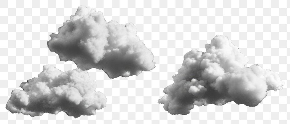 PNG Scattered cumulus soft clouds background weather scene.